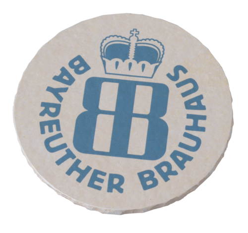 Bayreuther Brauhaus Natursteinuntersetzer 